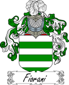 Araldica Italiana Coat of arms used by the Italian family Fiorani