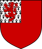 English Family Shield for Bidon