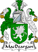 Irish Coat of Arms for MacDeargan or O