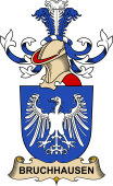 Republic of Austria Coat of Arms for Bruchhausen