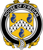 Irish Coat of Arms Badge for the O