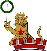 Family crest from Ireland for Casement (Antrim)