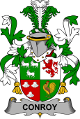 Irish Coat of Arms for Conroy or O