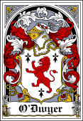 Irish Coat of Arms Bookplate for O