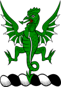 Family crest from Ireland for Maginn or O