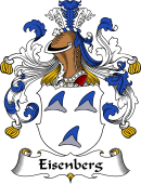 German Wappen Coat of Arms for Eisenberg