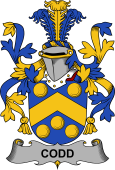 Irish Coat of Arms for Codd