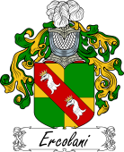 Araldica Italiana Coat of arms used by the Italian family Ercolani