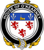 Irish Coat of Arms Badge for the O