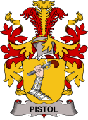 Swedish Coat of Arms for Pistol