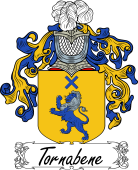 Araldica Italiana Coat of arms used by the Italian family Tornabene