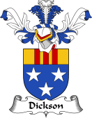 Coat of Arms from Scotland for Dickson