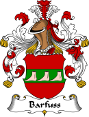 German Wappen Coat of Arms for Barfuss