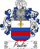 Araldica Italiana Coat of arms used by the Italian family Paulini