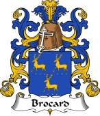 Coat of Arms from France for Brocard