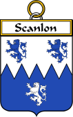 Irish Badge for Scanlon or O