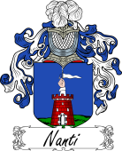 Araldica Italiana Coat of arms used by the Italian family Nanti