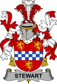 Irish Coat of Arms for Stewart