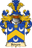 French Family Coat of Arms (v.23) for Bénard