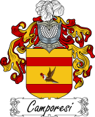 Araldica Italiana Coat of arms used by the Italian family Camporesi