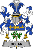 Irish Coat of Arms for Dolan or O