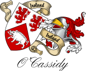 Sept (Clan) Coat of Arms from Ireland for O