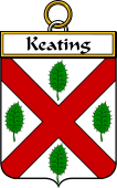 Irish Badge for Keating or O