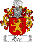 Araldica Italiana Coat of arms used by the Italian family Mosca