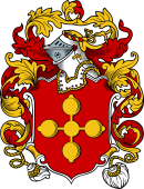 English or Welsh Coat of Arms for Roe (Middlesex and Essex)