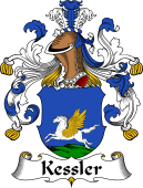 German Wappen Coat of Arms for Kessler