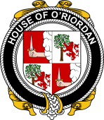 Irish Coat of Arms Badge for the O