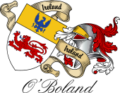 Sept (Clan) Coat of Arms from Ireland for O