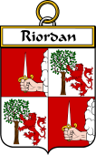 Irish Badge for Riordan or O