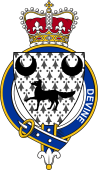 Families of Britain Coat of Arms Badge for: Devine or O