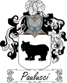 Araldica Italiana Coat of arms used by the Italian family Paulucci