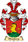 v.23 Coat of Family Arms from Germany for Hinsberg