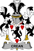 Irish Coat of Arms for Crean or O