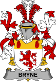 Irish Coat of Arms for Bryne or Brinn