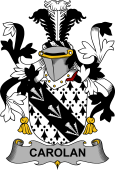 Irish Coat of Arms for Carolan