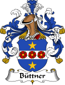 German Wappen Coat of Arms for Büttner