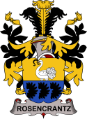 Swedish Coat of Arms for Rosencrantz