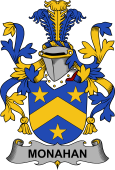 Irish Coat of Arms for Monahan or O