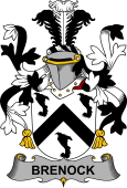 Irish Coat of Arms for Brenock