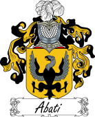 Araldica Italiana Coat of arms used by the Italian family Abati