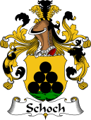 German Wappen Coat of Arms for Schoch