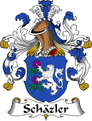 German Wappen Coat of Arms for Schäzler