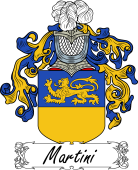 Araldica Italiana Coat of arms used by the Italian family Martini