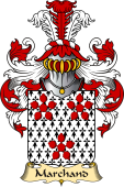 French Family Coat of Arms (v.23) for Marchand