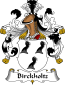 German Wappen Coat of Arms for Birckholtz