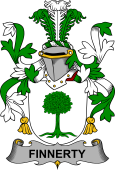 Irish Coat of Arms for Finnerty or O